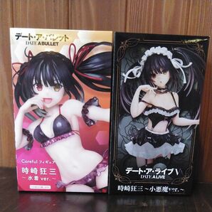 デートアライブ デートアバレット Corefulフィギュア 時崎狂三 水着ver. 初版 小悪魔ver. Renewal