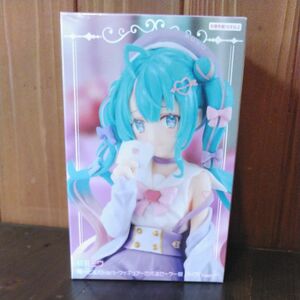 【箱無without a box】初音ミク　ぬーどるストッパーフィギュア　恋するセーラー服　パープルver.　未開封発送+350円