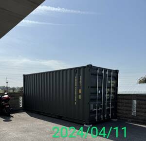 20FT new structure ONEWAY freight container, Hokkaido the whole area ( Tomakomai + Kushiro city + stone .. from delivery ), popular self .. color great number new arrival, payment after the same day delivery separate.