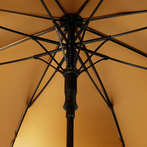 125cm 長傘 自動オープン 高級感 フェラーリ プリントロゴ ゴールドゴムコーティング 晴雨兼用 収納バッグ付 車用傘 ゴルフ傘の画像4