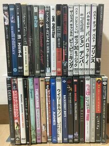 DVD[ western-style music DVD 35 pieces set set sale ] Michael Jackson / Stone z/ Prince /biyonse/ LED ZEPPELIN / gun z/* present condition sale F-1295
