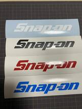 Snap-on(スナップオン) 風カッティングステッカー ロゴ USA パロディ　工具_画像2