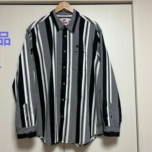 Supreme Nike Cotton Twill Shirt Black XL シュプリーム ナイキ