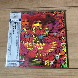 クリーム カラフル・クリームCD 98年リマスター盤 CREAM DISRAELI GEARS ジンジャー・ベイカー ジャック・ブルース エリック・クラプトン