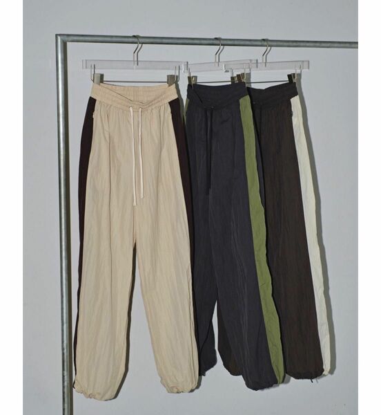 todayful Nylon Line Pants