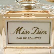 【TOA-5758】 1円～ Miss Dior ミス ディオール オードゥ トワレ 50ml ブランド香水 レディース クリスチャン リボン 残量約9割 保管品_画像2