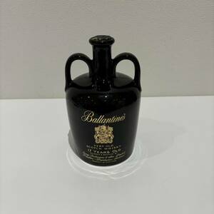 【AMT-11136】Ballantines バランタイン 17年 VERY OLD ベリーオールド 43％ 750ml 陶器ボトル 総重量約1405g 洋酒 スコッチウイスキー