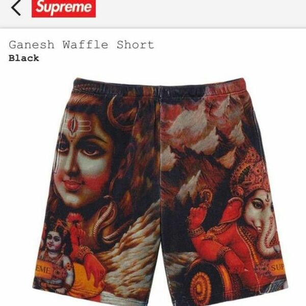 Supreme ganesha waffle shorts ショーツ ワッフルショーツ　サーマル　2019