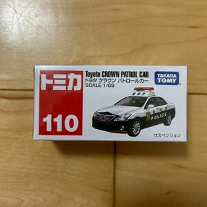 No.110 トヨタ クラウン パトロールカー 警視庁 （箱） （1/69スケール トミカ 392705）