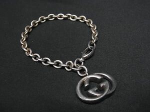 1 jpy GUCCI Gucci Inter locking G Blit SV925 bracele accessory declared size 16 lady's silver group AY1323