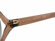 1円 ■美品■ GUCCI グッチ GG3525/K/S XGJFM ラブリーハート サングラス メガネ 眼鏡 レディース クリアブラウン系 FC4169_画像5