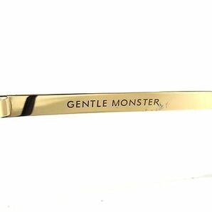 1円 ■美品■ Gentle Monster ジェントルモンスター ABSENTE 54□21 150 サングラス メガネ 眼鏡 レディース メンズ ブラック系 FA4264の画像4