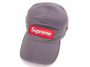 1 jpy # beautiful goods # Supreme Supreme box Logo cotton 100% cap hat lady's men's gray series FA4808