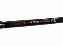 1円 ■美品■ TOM FORD トムフォード Fiona-02 TF 567 52G 56□16 145-2 サングラス メガネ 眼鏡 メンズ レディース ブラック系 FA5557_画像5