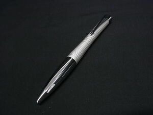 1円 ■美品■ PARKER パーカー ツイスト式 ボールペン 筆記用具 文房具 ステーショナリー ホワイト系×シルバー系 AW8356