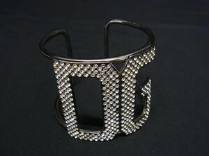 1 Yen Dolce &amp; Gabbana Dolce &amp; Gabbana Rwinestone Bangle Bangle Braslet Accessories Lady Silver Type BJ2951