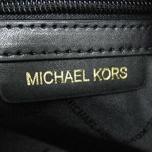 1円 ■新品■未使用■ MICHAEL KORS マイケルコース MK柄 PVC リュックサック バックパック レディース ブラウン系×ブラック系 AN9852の画像10