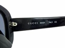 1円 GUCCI グッチ GG2422/S サングラス メガネ 眼鏡 レディース ブラック系 AW8185_画像4