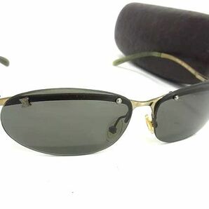 1円 CELINE セリーヌ SC1005 マカダム サングラス メガネ 眼鏡 メンズ レディース ゴールド系 AW8202の画像1