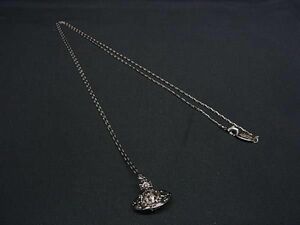 1円 ■美品■ Vivienne Westwood ヴィヴィアンウエストウッド オーブ ネックレス ペンダント アクセサリー レディース シルバー系 FA2892