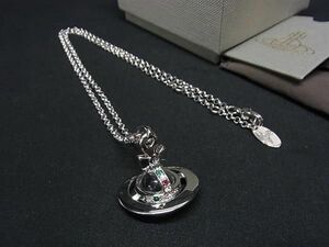 1円 ■極美品■ Vivienne Westwood ヴィヴィアンウエストウッド タイニーオーブ ネックレス アクセサリー シルバー系 AW6700