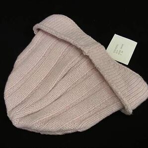 1円 ■極美品■ baby Dior ベビーディオール ウール ニット帽 ニットキャップ 帽子 表記サイズ 2A キッズ ピンク系 BI1762の画像2