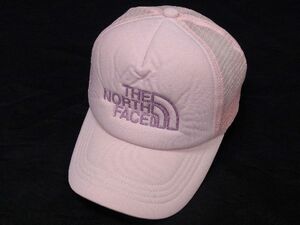 ■美品■ THE NORTH FACE ザノースフェイス ポリエステル100％ キャップ 帽子 レディース ピンク系 DD2185