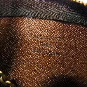 1円 ■美品■ LOUIS VUITTON ルイヴィトン M62650 モノグラム ポシェット クレ コインケース コインパース 小銭入れ ブラウン系 AX6353の画像4