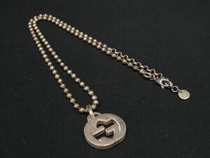 1円 GUCCI グッチ インターロッキングG SV925 ネックレス ペンダント アクセサリー レディース メンズ シルバー系 BL0514