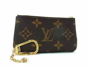 1円 ■極美品■ LOUIS VUITTON ルイヴィトン M62650 モノグラム ポシェット クレ コインパース コインケース 小銭入れ ブラウン系 AY2170