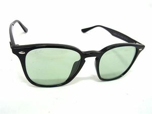 1円 ■美品■ Ray-Ban レイバン RB 4258-F 601/2 52□20 150 サングラス メガネ 眼鏡 メンズ レディース ブラック系 AZ3668