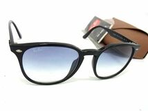 1円 ■美品■ Ray-Ban レイバン RB4259-F サングラス メガネ 眼鏡 メンズ レディース ブラック系 AZ3701_画像1