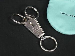 1円 ■美品■ TIFFANY＆Co ティファニー SV925 キーホルダー キーリング チャーム レディース メンズ シルバー系 FA2136