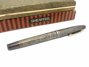 1円 SHEAFFER シェーファー ペン先 14K 585 14金 万年筆 筆記用具 文房具 ステーショナリー ゴールド系×ブラック系 FA6795