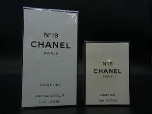 1円 ■新品■未使用■ CHANEL シャネル N°19 オーデコロン 香水 フレグランス パフューム 2点セット まとめ売り AZ2015