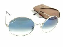 1円 ■極美品■ Ray-Ban レイバン RB1970 OVAL 9149/3F 54□19 145 2N サングラス メガネ 眼鏡 メンズ レディース シルバー系 AZ3207_画像1