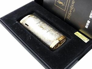 YVESSAINTLAURENT イヴサンローラン 高級ガスライター 喫煙グッズ 喫煙具 メンズ レディース ゴールド系 DD2861