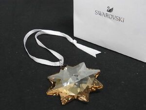 ■新品■未使用■ SWAROVSKI スワロフスキー ストラップ チャーム キーホルダー レディース メンズ クリアブラウン系 DD3661