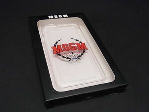 ■新品■未使用■ MSGM エムエスジーエム iPhone 7.8.SE対応 スマホケース アイフォンケース DD4196