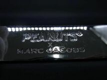 ■新品同様■ MARC JACOBS マークジェイコブス ピーナッツコラボ スヌーピー キーホルダー バッグチャーム ホワイト系 AU1206_画像3