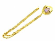 1円 ■美品■ Vivienne Westwood ヴィヴィアンウエストウッド ニュースモールオーブ ネックレス アクセサリー ゴールド系 AW9428_画像2