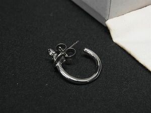 1円 ■美品■ Vivienne Westwood ヴィヴィアンウエストウッド オーブ 片耳のみ ピアス アクセサリー レディース シルバー系 AZ3254