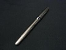 1円 MONT BLANC モンブラン マイスターシュテュック キャップ式 ボールペン 筆記用具 文房具 ステーショナリー シルバー系 FA7453_画像1