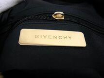 1円 ■美品■ GIVENCHY ジバンシィ ナイロン×レザー ショルダーバッグ トートバッグ 肩掛けかばん ブラック系 AY2636_画像6