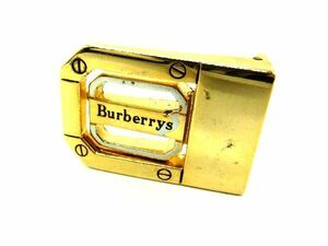 Burberrys バーバリーズ ロゴプレート ベルト用バックル ベルト用金具 メンズ レディース ゴールド系 DE1555