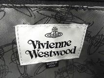 ■新品■未使用■ Vivienne Westwood ヴィヴィアンウエストウッド オーブ レザー トートバッグ ショルダー ブラック系 FA7389_画像10