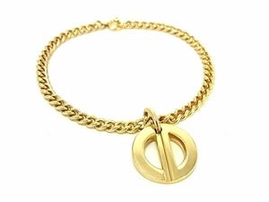 1 jpy # beautiful goods # ChristianDior Christian Dior key holder bag charm accessory lady's men's gold group BL0245