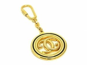 1 jpy # beautiful goods # GUCCI Gucci Inter locking G key holder key ring charm lady's men's gold group × black group FA6718