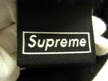 1円 Supreme シュプリーム アクリル100％ ニット帽 帽子 メンズ レディース ブラック系 FA6460_画像4