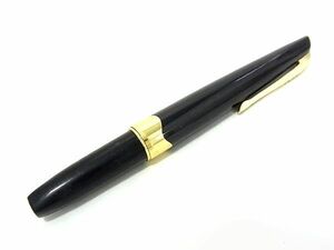 1 jpy PLATINUM platinum pen .18K 18 gold fountain pen writing implements stationery stationery men's lady's black group × gold group FA6560